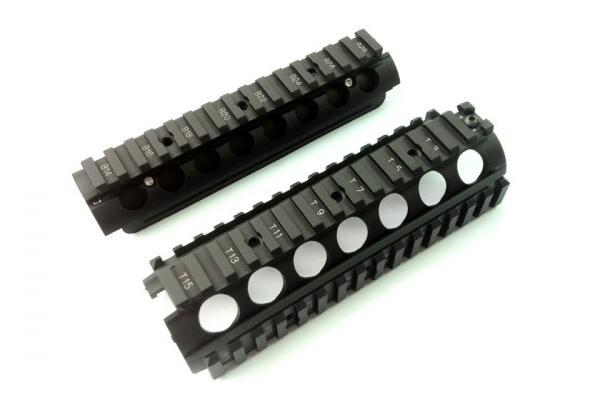 T AABB AR-15 RIS CNC Aluminum AEG Handguard